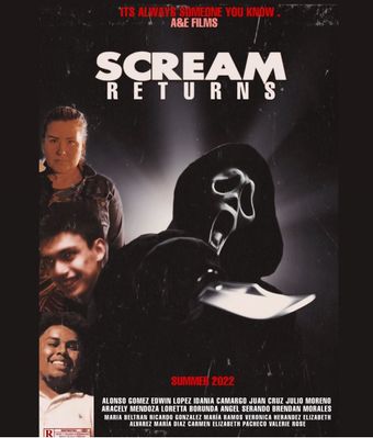 scream returns 2022 poster