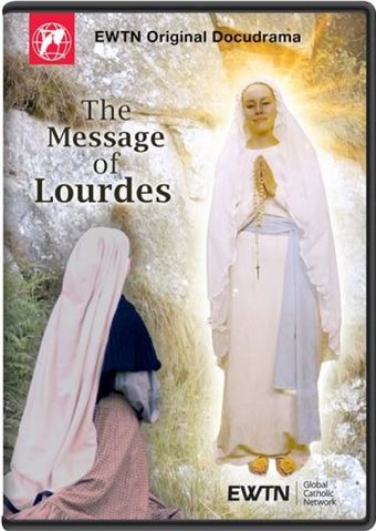 the message of lourdes 2022 poster