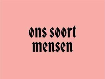 ons soort mensen 2023 poster