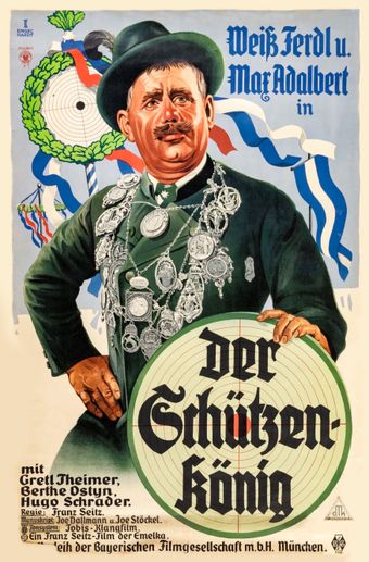 der schützenkönig 1932 poster