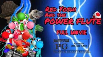 red yoshi and the power flute 2023 poster