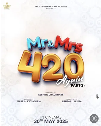 mr. & mrs. 420 again (part 3) 2025 poster
