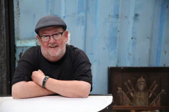 johnny vegas' little shop of antiques 2025 poster
