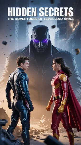 hidden secrets: the adventures lewis and anna 2025 poster