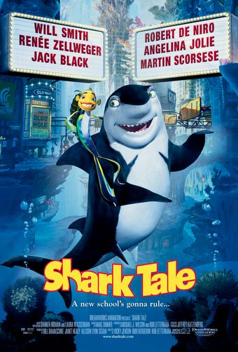 shark tale 2004 poster