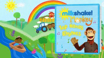 milkshake! monkey top nanas rhymes 2023 poster