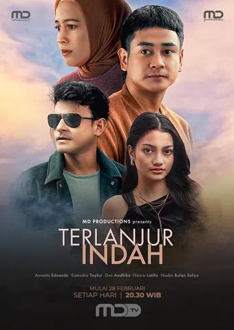 terlanjur indah 2025 poster