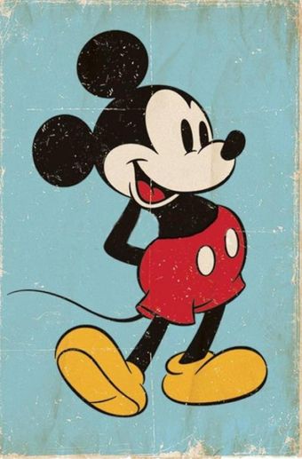 mickey mouse classics 1928 poster