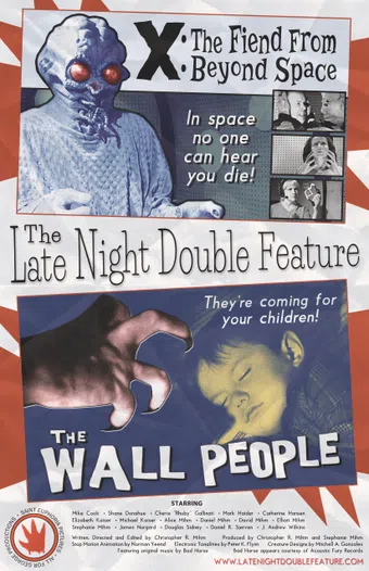 the late night double feature 2014 poster