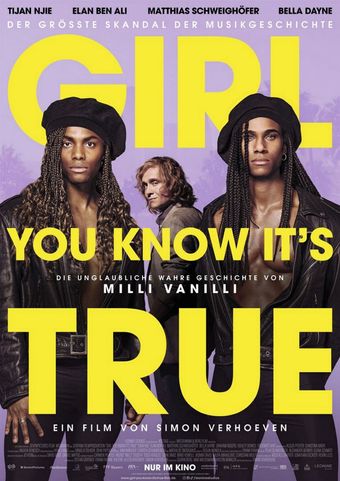 girl you know it's true 2023 poster