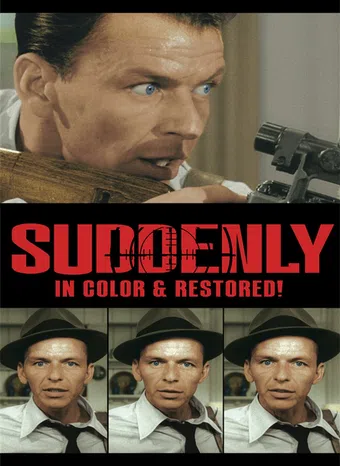 suddenly in color 1954 poster