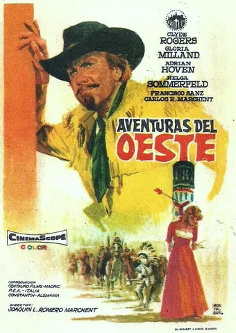 aventuras del oeste 1965 poster