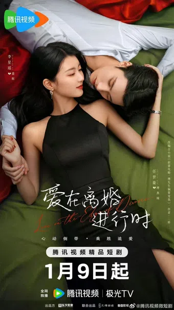 love in the edge of divorce 2025 poster